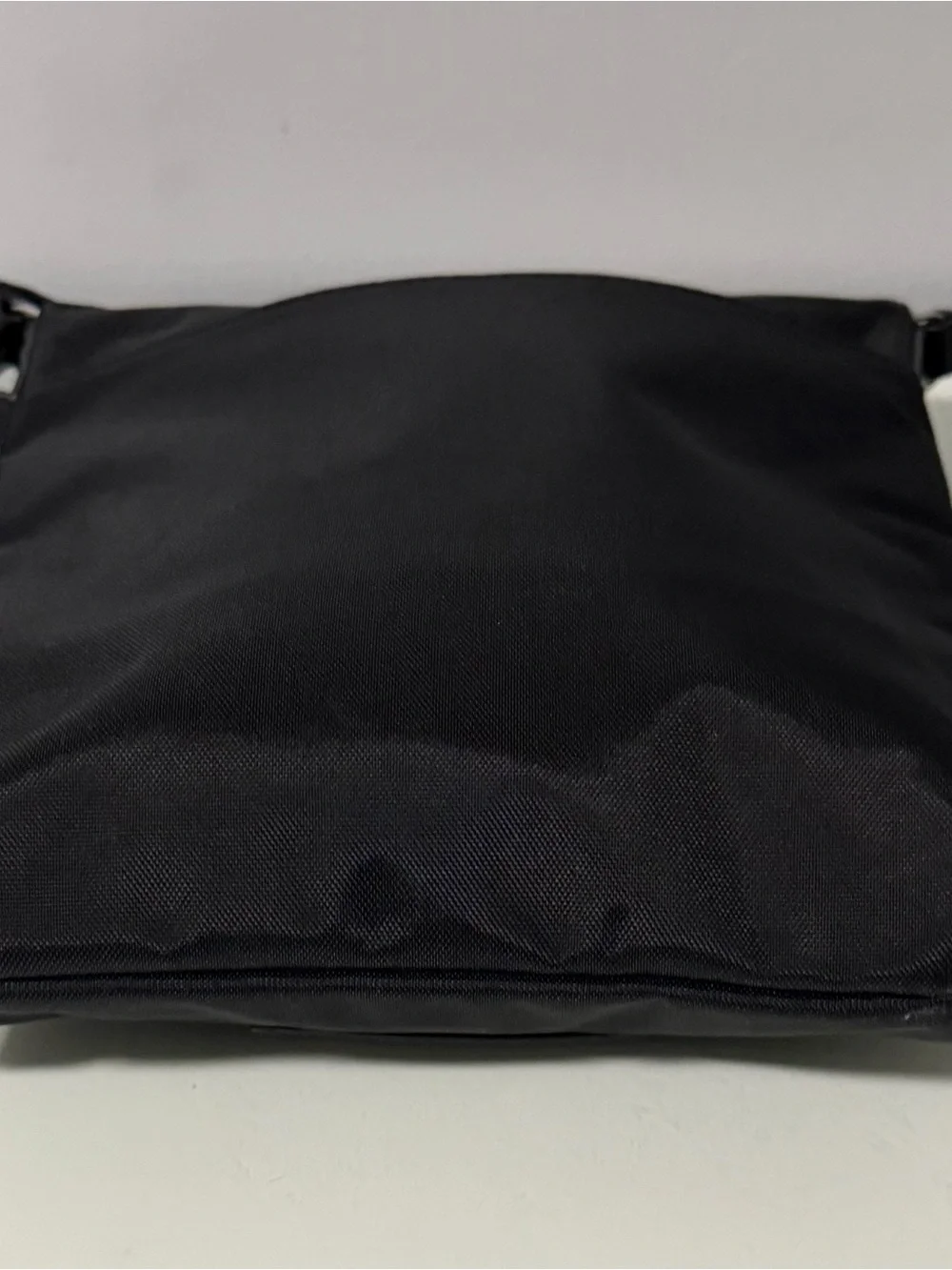 Marc Jacobs Black Nylon Logo Patch Shoulder Bag new no tags